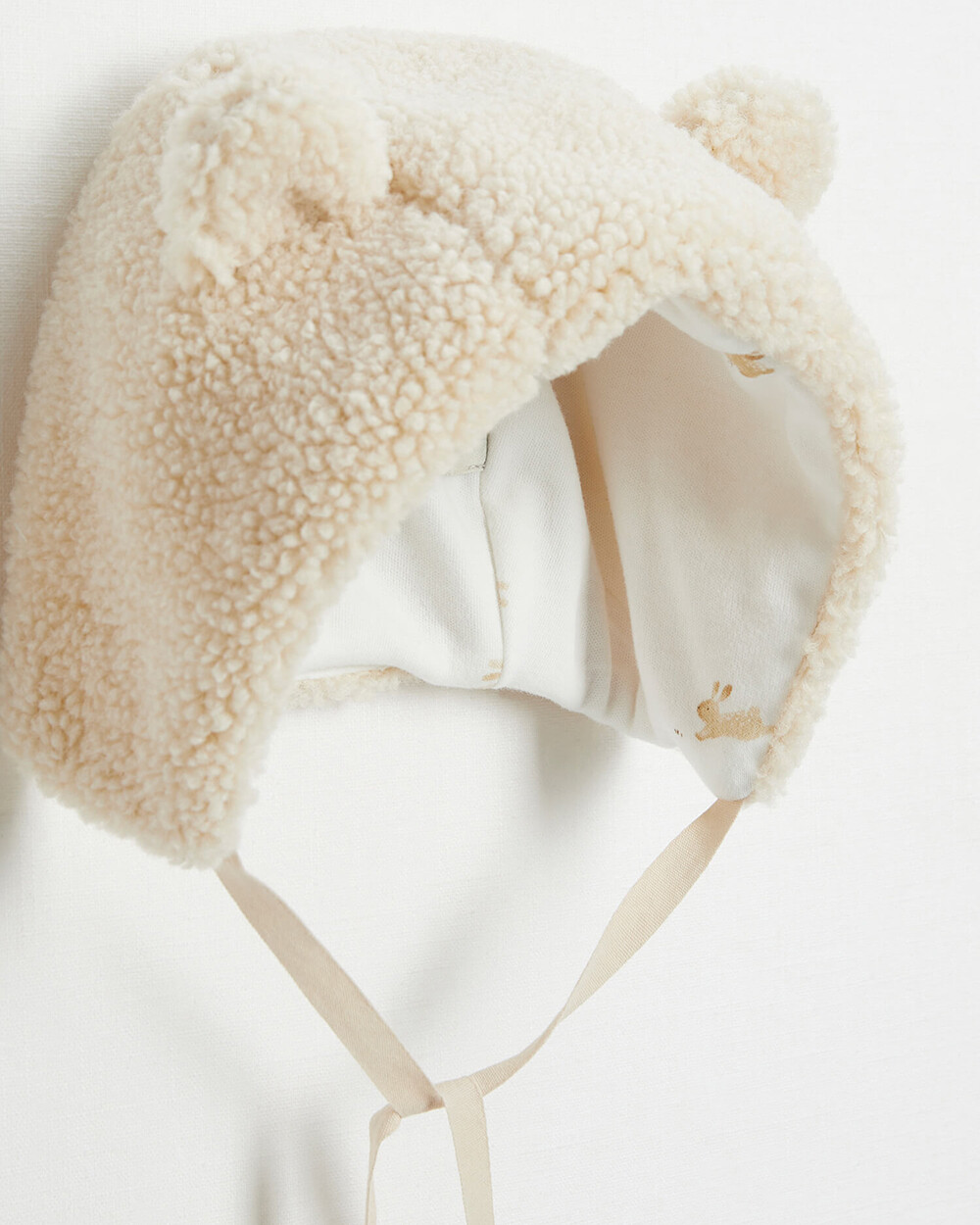 Béguin en imitation fourrure Natalys (Natalys) - Image 1