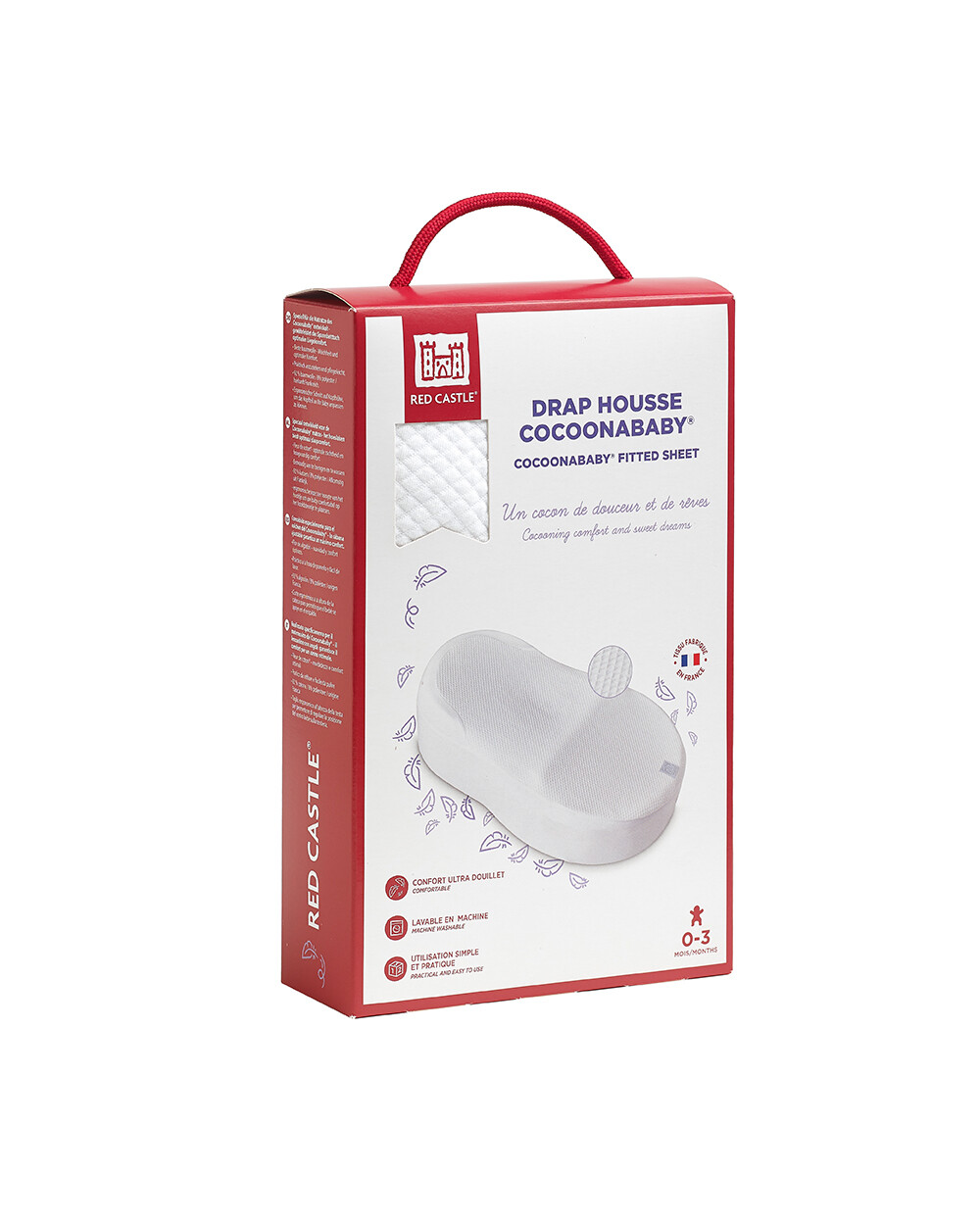 Drap housse Cocoonababy Red Castle (Red Castle) - Image 2