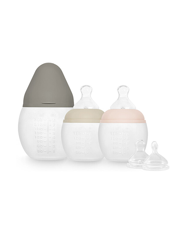 Elhée - Coffret de naissance - 3 biberons Elhée