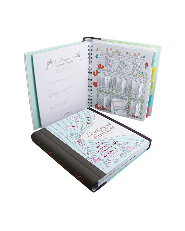 Editions Marabout - Le petit journal de mon bébé Livre naissance Editions Marabout