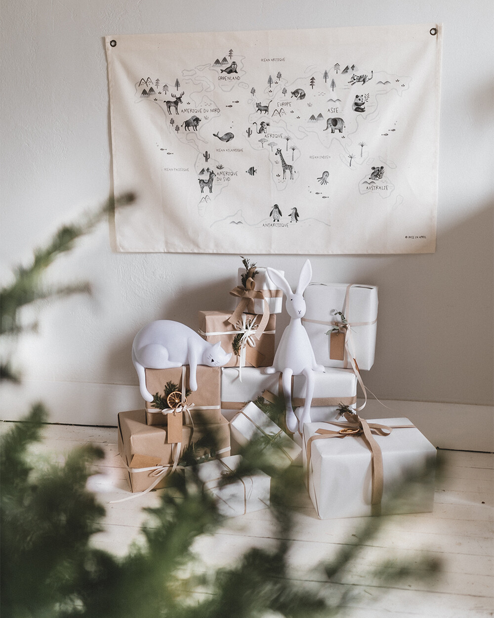 Carte du monde Rose in April (Rose in April) - Image 2